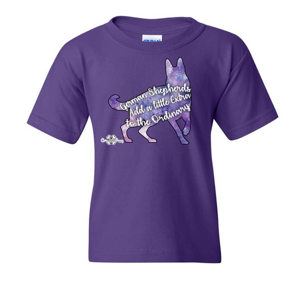 Matching Dog and Owner - Galaxy Dogs - Youth Shirt - Youth