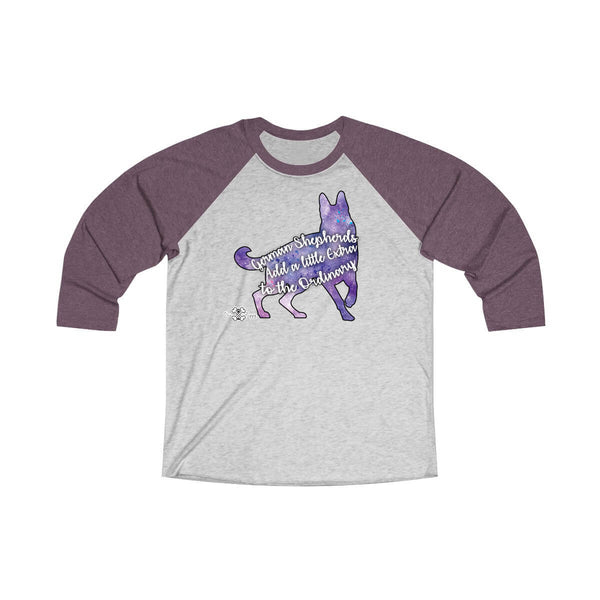 Matching Dog and Owner - Galaxy Dogs - Men Raglans - Men