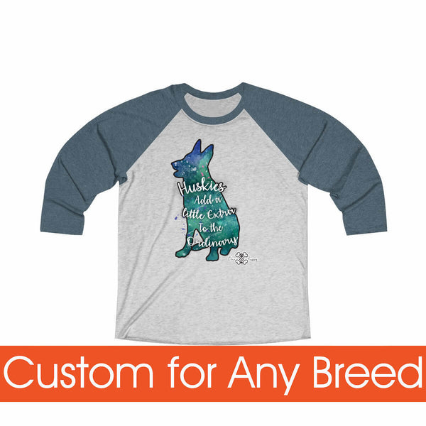 Matching Dog and Owner - Galaxy Dogs - Women Raglans - Women