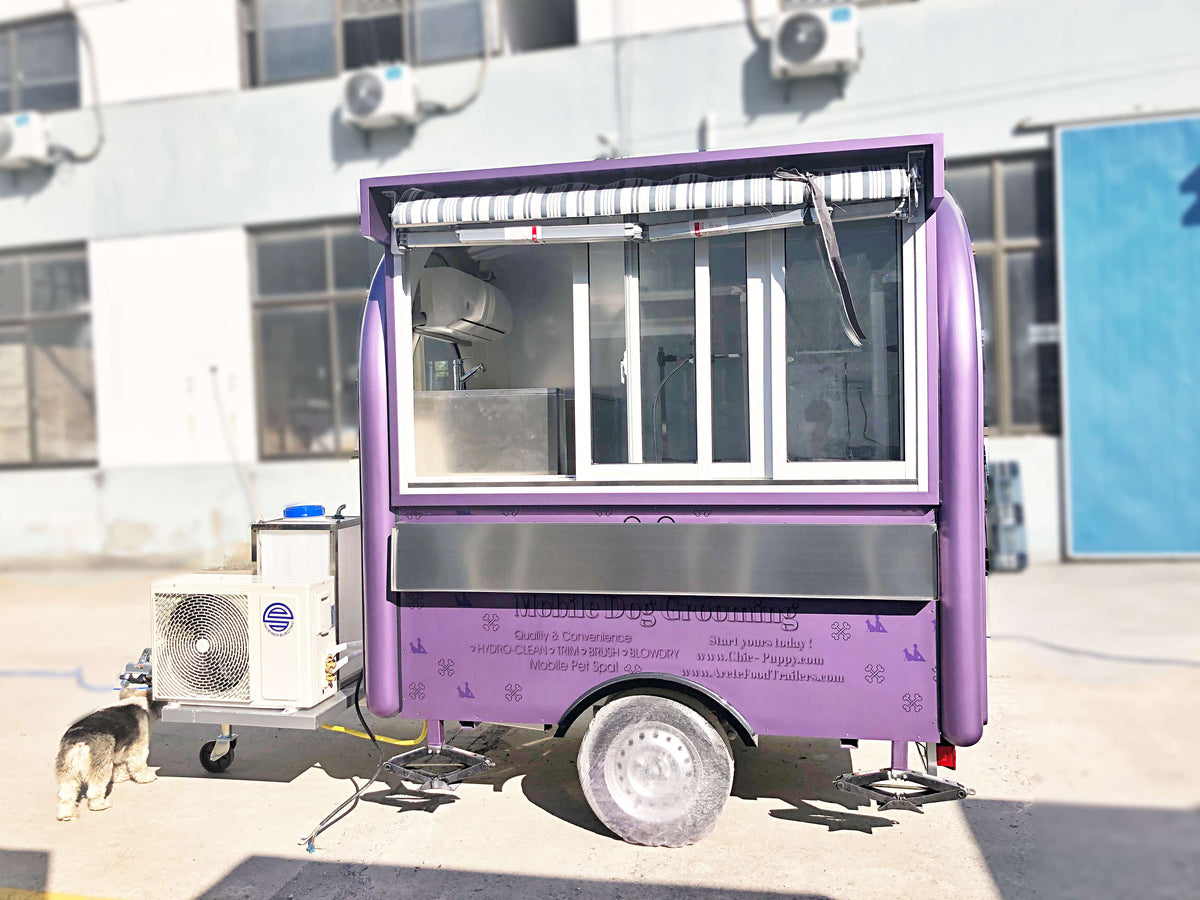 Dog Wash Clean Pup Mobile Grooming Mobile Dog Wash Big Dog