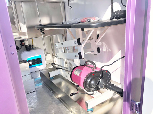 Mobile Dog Grooming Trailer - Rounder Model