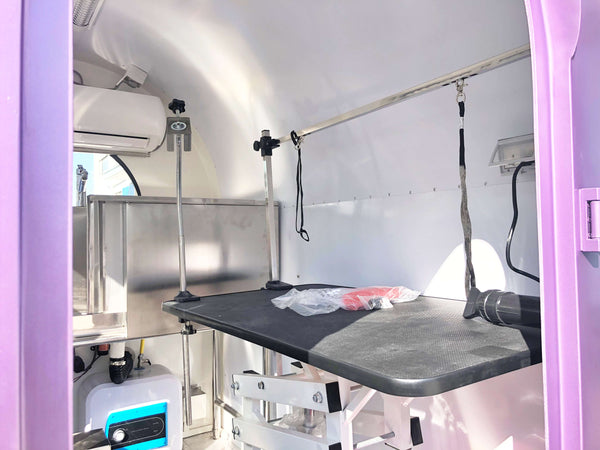 Mobile Dog Grooming Trailer - Rounder Model