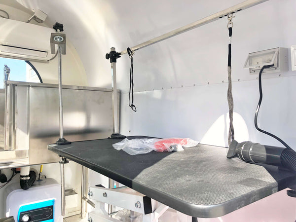 Mobile Dog Grooming Trailer - Rounder Model