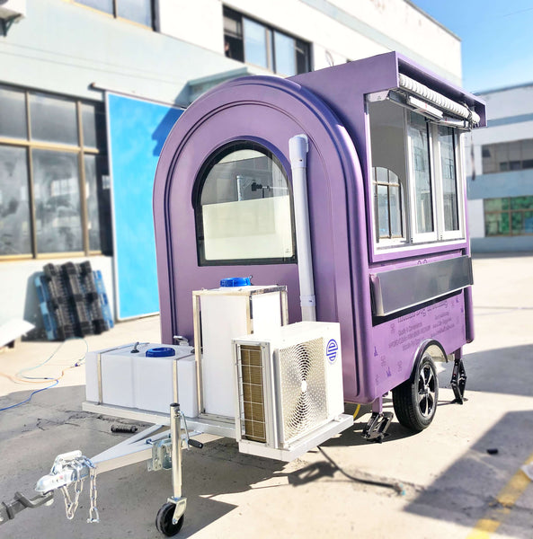 Mobile Dog Grooming Trailer - Rounder Model