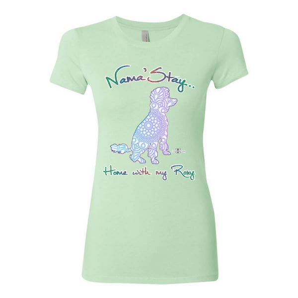 Matching Dog and Owner - Mandala Pups Silhouette - Women Shirts - Women