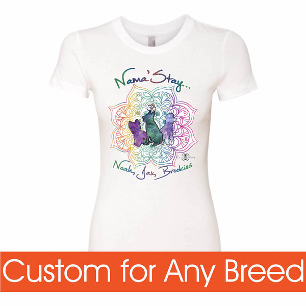 Matching Dog and Owner - Nama'Stay Pups - Women Shirts - Women
