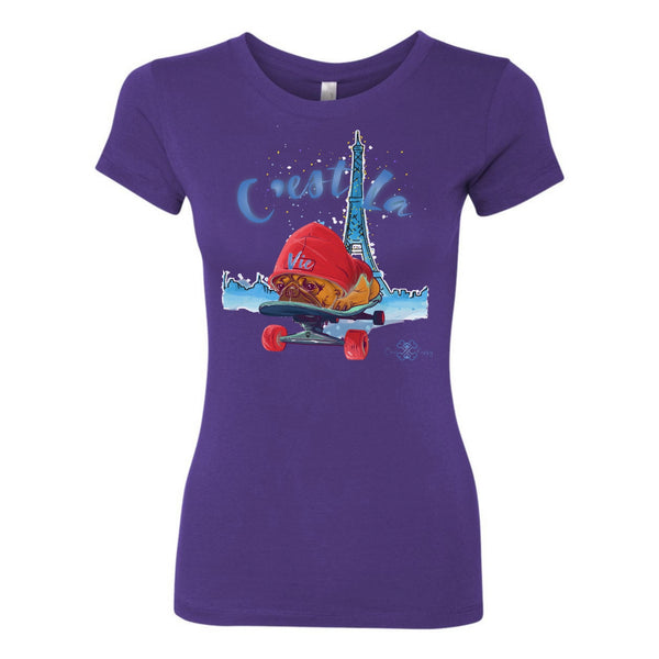 Matching Dog and Owner - C’est La Vie! - Women Shirts - Women