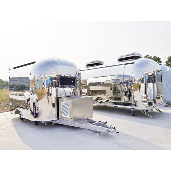 Mobile Dog Grooming Trailer - Streamliner Model