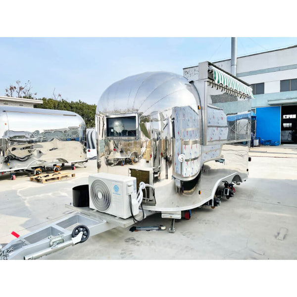 Mobile Dog Grooming Trailer - Streamliner Model