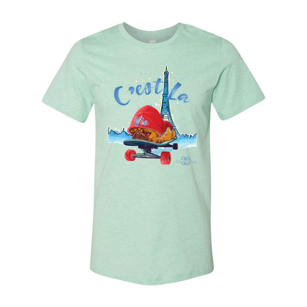 Matching Dog and Owner - C’est La Vie! - Men Shirts - Men