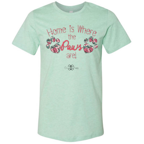 Matching Dog and Owner - Home is Where the Paws Are! - Men Shirts - Men