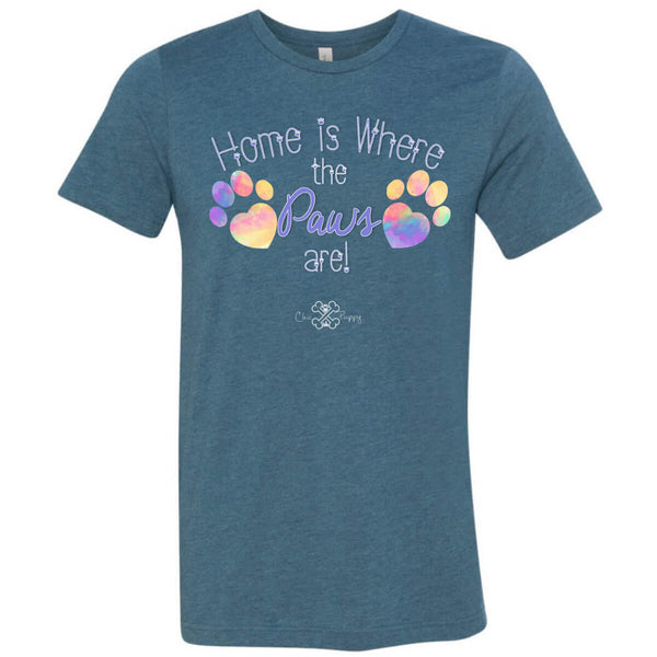 Matching Dog and Owner - Home is Where the Paws Are! - Men Shirts - Men