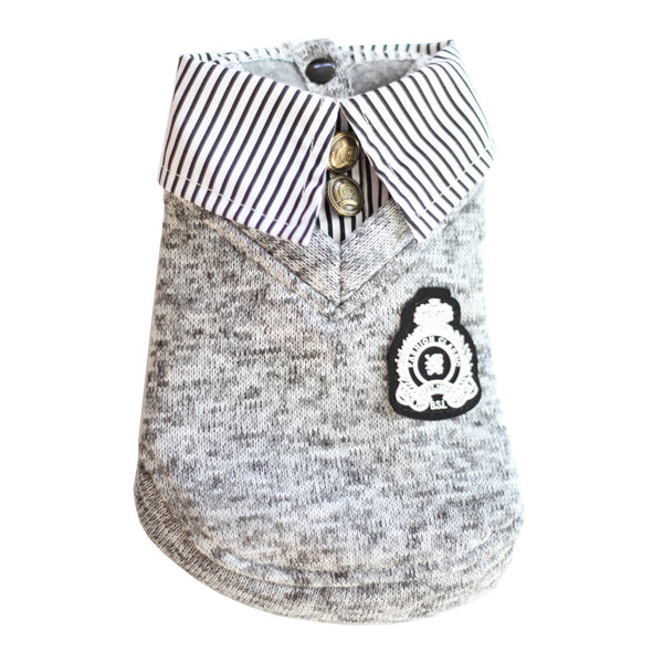 Matching Dog and Owner - Preppy School Dog Sweater - Dogs