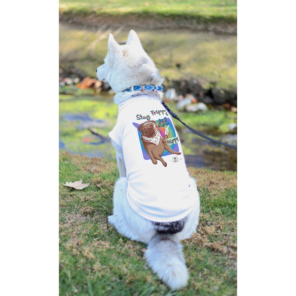Matching Dog and Owner - Stay Trippy Lil Hippie - Dog Shirts & Hoodies - Dogs