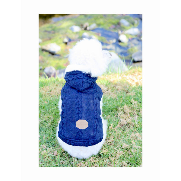 Matching Dog and Owner - Aran Irish Knit Dog Sweater - Dogs