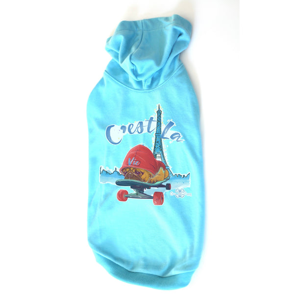 Matching Dog and Owner - C’est La Vie! - Dog Shirts & Hoodies - Dogs