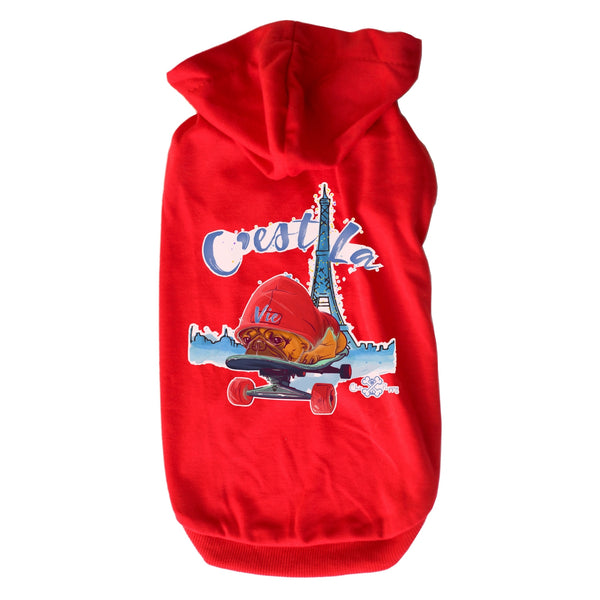 Matching Dog and Owner - C’est La Vie! - Dog Shirts & Hoodies - Dogs