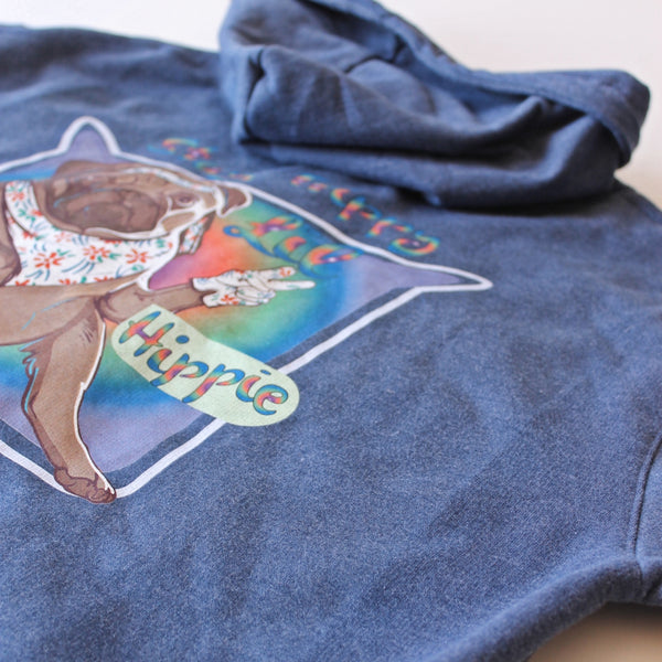 Matching Dog and Owner - Stay Trippy Lil Hippie - Women Hoodies - Women