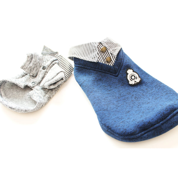 Matching Dog and Owner - Preppy School Dog Sweater - Dogs