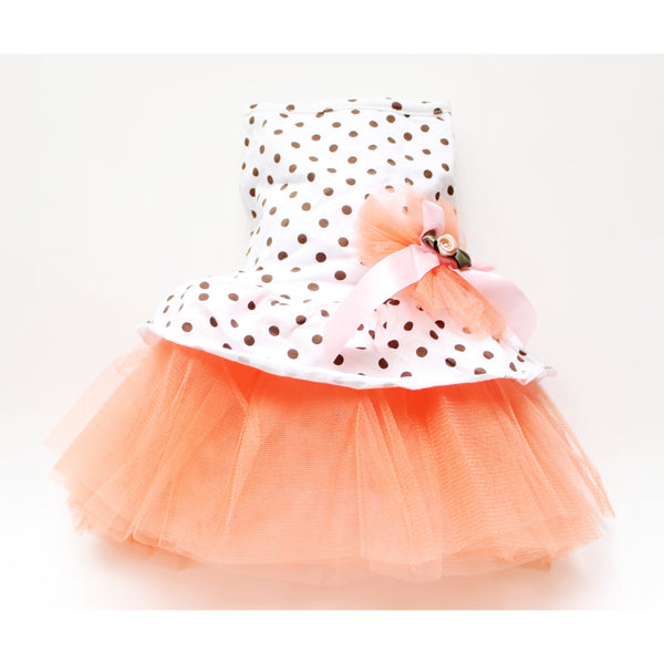 Matching Dog and Owner - Polka-Dot Sun Dress - Dogs