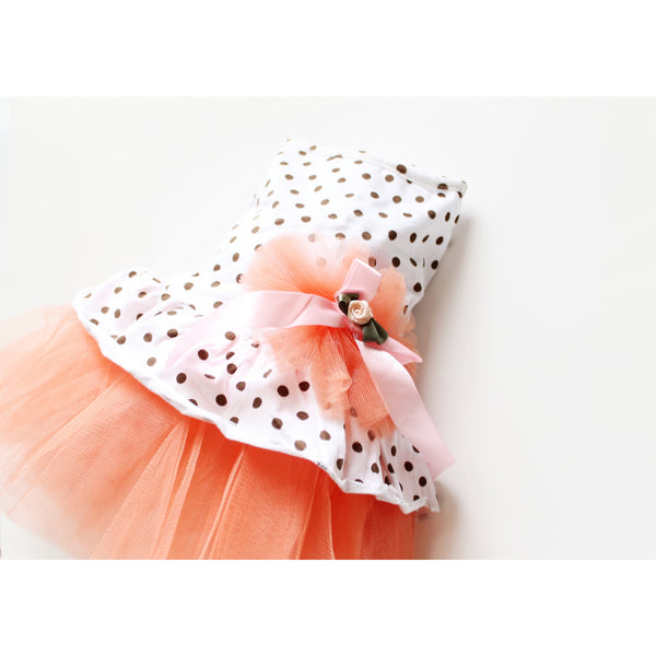 Matching Dog and Owner - Polka-Dot Sun Dress - Dogs