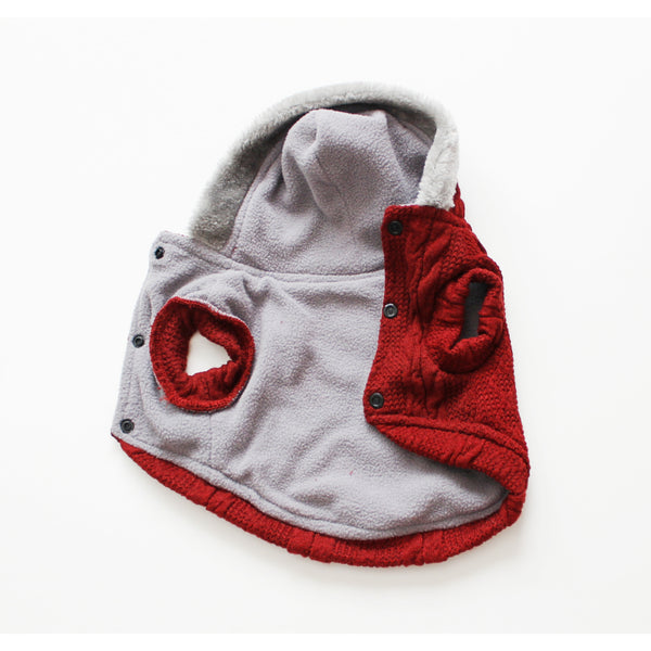 Matching Dog and Owner - Aran Irish Knit Dog Sweater - Dogs