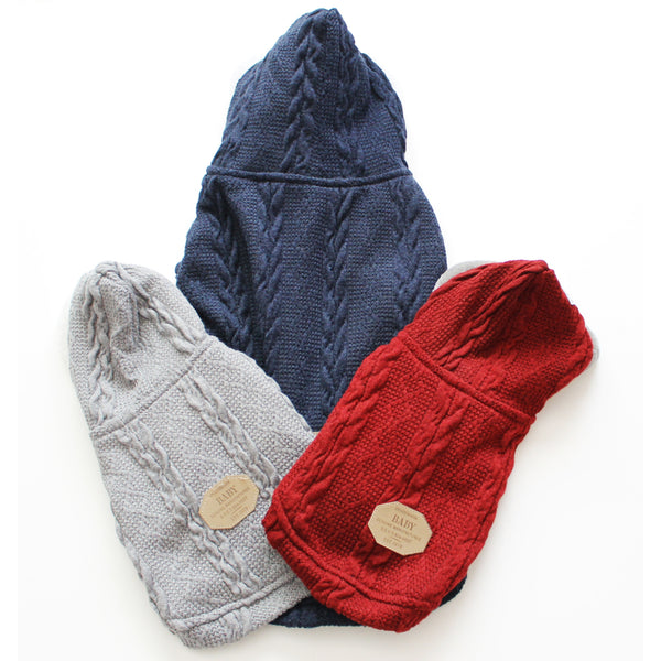 Matching Dog and Owner - Aran Irish Knit Dog Sweater - Dogs