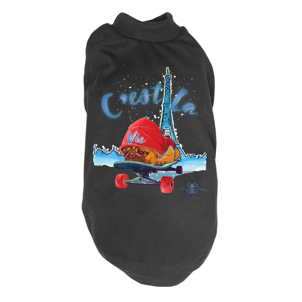 Matching Dog and Owner - C’est La Vie! - Dog Shirts & Hoodies - Dogs