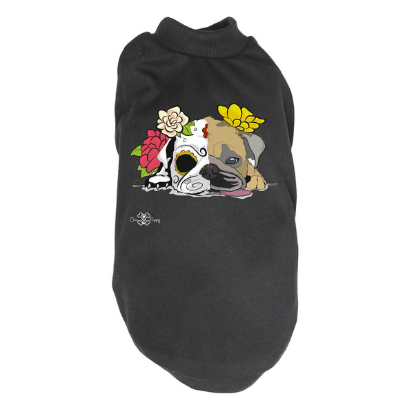 Matching Dog and Owner - Dia De Los Pugs - Dog Shirts & Hoodies - Dogs