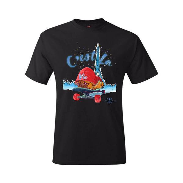 Matching Dog and Owner - C’est La Vie! - Men Shirts - Men