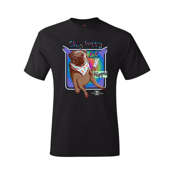 Matching Dog and Owner - Stay Trippy Lil Hippie - Youth Shirts - Youth