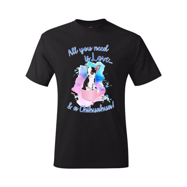 Matching Dog and Owner - All you need is Love & a Chihuahua - Men Shirts - Men
