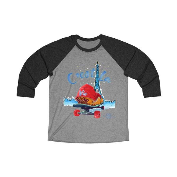 Matching Dog and Owner - C’est La Vie! - Women Raglans - Women