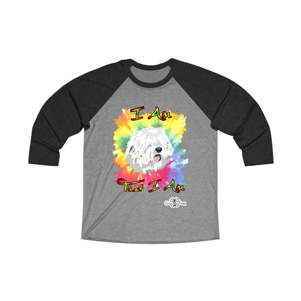 Matching Dog and Owner - I Am That I Am - Women Raglans - Women