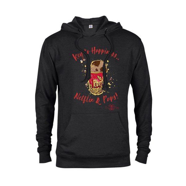 Matching Dog and Owner - Key to Happiness: Netflik & Pups! - Women Hoodies - Women