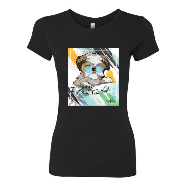 Matching Dog and Owner - I Shih-Tzu Not! - Women Shirts - Women