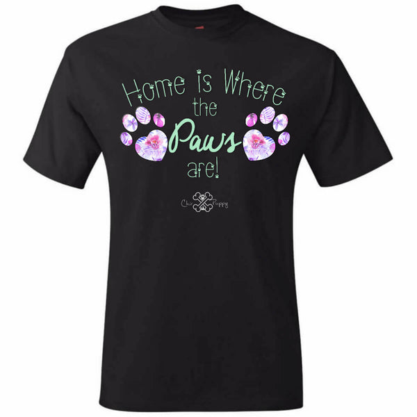 Matching Dog and Owner - Home is Where the Paws Are! - Men Shirts - Men
