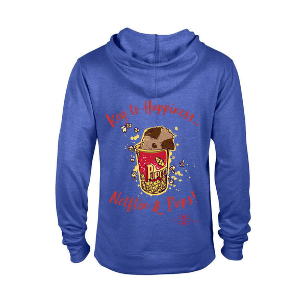 Matching Dog and Owner - Key to Happiness: Netflik & Pups! - Women Hoodies - Women