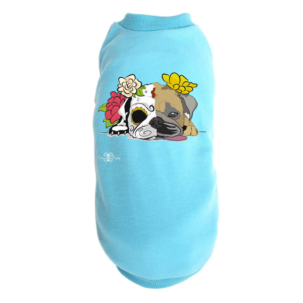 Matching Dog and Owner - Dia De Los Pugs - Dog Shirts & Hoodies - Dogs
