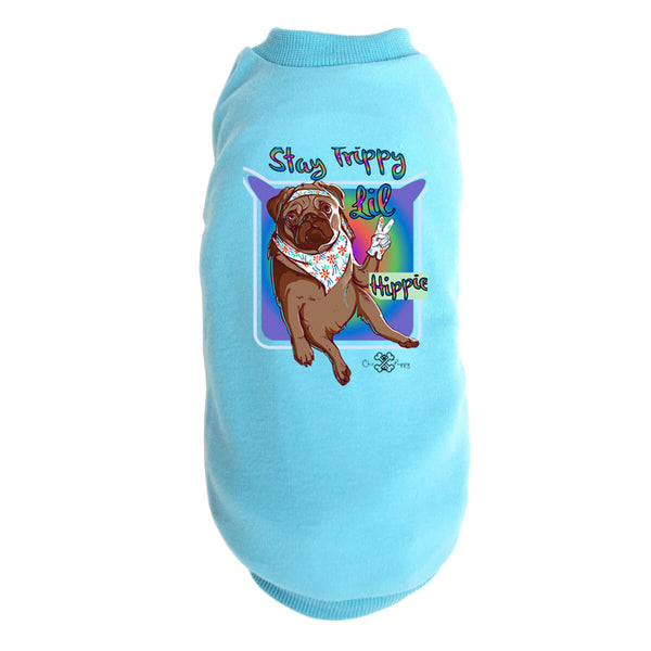 Matching Dog and Owner - Stay Trippy Lil Hippie - Dog Shirts & Hoodies - Dogs