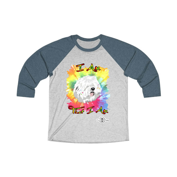 Matching Dog and Owner - I Am That I Am - Women Raglans - Women