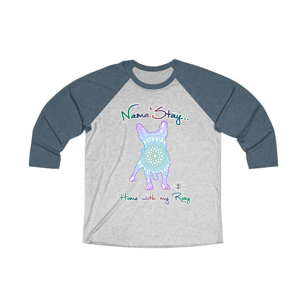 Matching Dog and Owner - Mandala Pups Silhouette - Women Raglans - Women