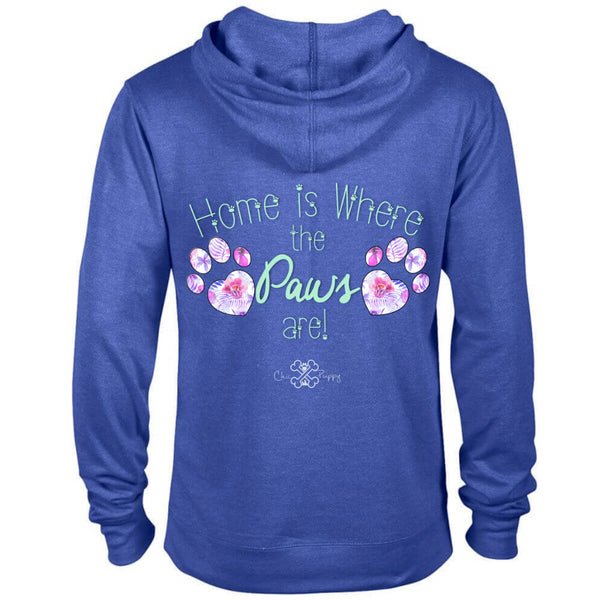 Matching Dog and Owner - Home is Where the Paws Are! - Men Hoodies - Men