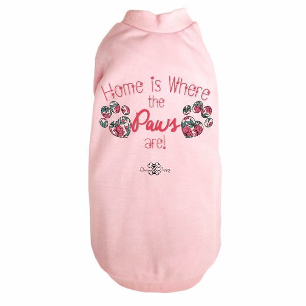 Matching Dog and Owner - Home is Where the Paws Are! - Dog Shirts & Hoodies - Dogs