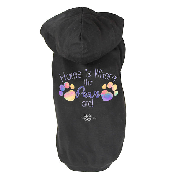Matching Dog and Owner - Home is Where the Paws Are! - Dog Shirts & Hoodies - Dogs