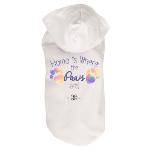 Matching Dog and Owner - Home is Where the Paws Are! - Dog Shirts & Hoodies - Dogs