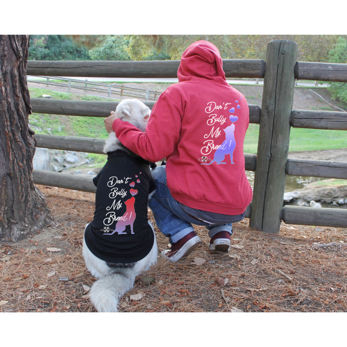 Dont bully top my breed hoodie