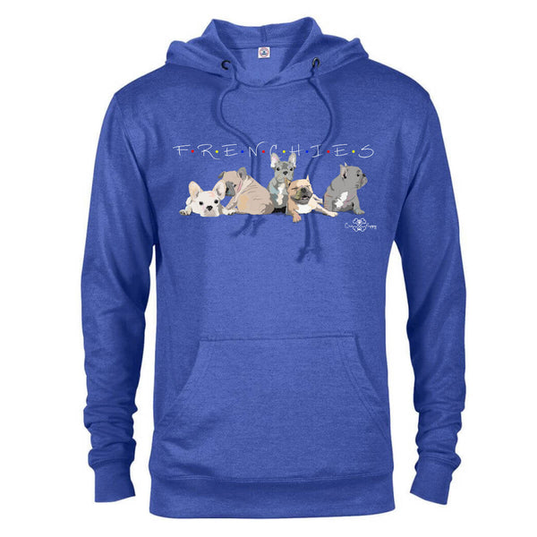 Matching Dog and Owner - F.R.E.N.C.H.I.E.S Sitcom - Women Hoodies - Women