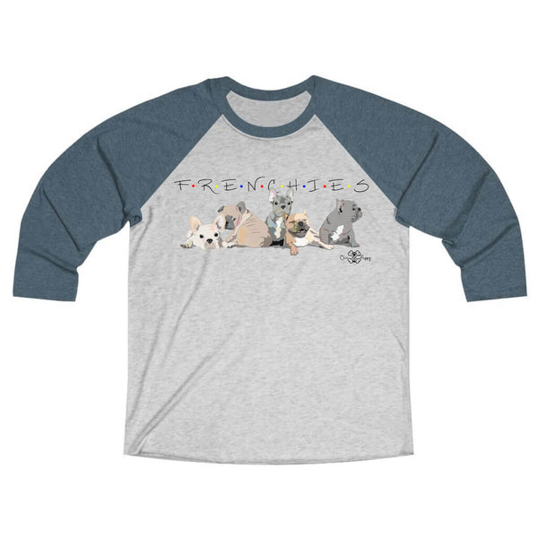 Matching Dog and Owner - F.R.E.N.C.H.I.E.S. Sitcom - Men Raglans - Men