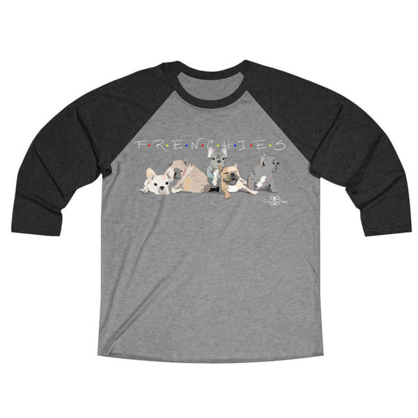 Matching Dog and Owner - F.R.E.N.C.H.I.E.S. Sitcom - Men Raglans - Men